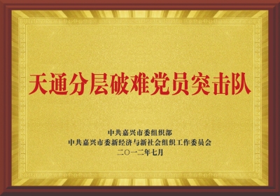 “ky体育（中国）有限公司官网分层破难党员突击队”